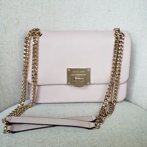 NWT Michael Kors MD Tina shoulder Bag Ballet pink